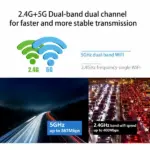 AC1300 Dual Band USB 3.0 WiFi Adapter 2.4GHz and 5GHz - Image 3