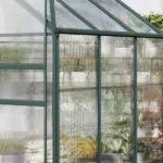 14 Pieces Twin-Wall Polycarbonate Panels Waterproof UV Protected Polycarbonate Greenhouse Panels, 4' x 2' x 0.16", Clear - Image 9