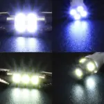 14 Piece T10 36mm LED Car Interior Light Kit for Dome Map and License Plate - Image 14