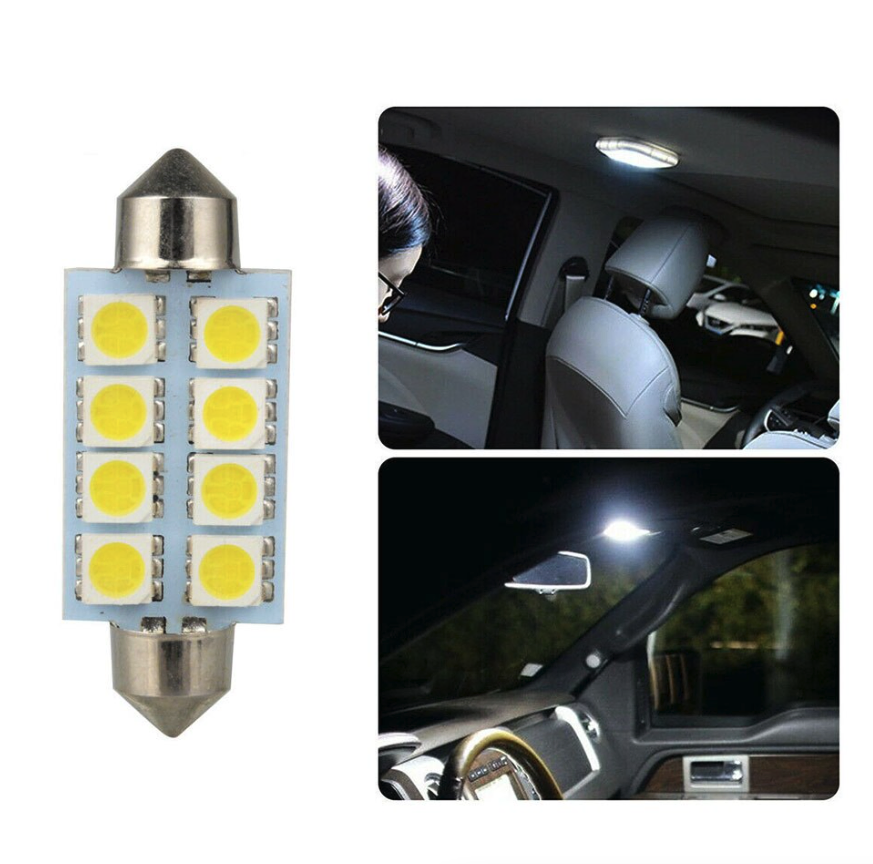 14 Piece T10 36mm LED Car Interior Light Kit for Dome Map and License Plate