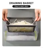14 in 1 Vegetable Fruit Chopper Dicer Slicer and Cutter with Stainless Steel Blades - Image 9