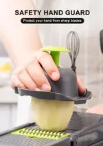 14 in 1 Vegetable Fruit Chopper Dicer Slicer and Cutter with Stainless Steel Blades - Image 5