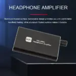 Portable HiFi Headphone Amplifier 16-300 Ohm with 3.5mm Input and USB-C Charging - Image 14