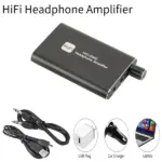 Portable HiFi Headphone Amplifier 16-300 Ohm with 3.5mm Input and USB-C Charging - Image 3