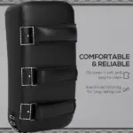 Soozier 16.5 in Muay Thai Kick Shield Punching Pad, Kick Shield for Martial Arts, Karate, Kickboxing, MMA x 1 Unit, Red - Image 7