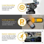 1080P WiFi Dash Cam with 170 Degree Wide Angle and G-Sensor - Image 5