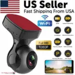 1080P WiFi Dash Cam with 170 Degree Wide Angle and G-Sensor