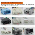18 Piece Automotive Terminal Removal Tool Kit for Wire Connector Pins - Image 10