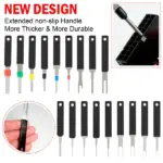 18 Piece Automotive Terminal Removal Tool Kit for Wire Connector Pins - Image 11