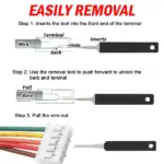 18 Piece Automotive Terminal Removal Tool Kit for Wire Connector Pins - Image 5