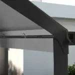 Outsunny 19.6' x 9.7' Carport Roof, UV Resistant Canopy Replacement, Fits 84C-378V00 and 84C-206 Series, Dark Gray - Image 7