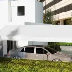 Outsunny 19.7' x 9.7' Carport Replacement Canopy UV Resistant Garage Car Cover with Ball Bungee Cords White - Image 8
