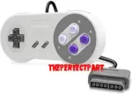 2 Pack Replacement Wired Controllers Compatible with Super Nintendo SNES 6 Foot Cable - Image 7