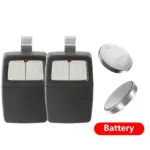 2 Pack Universal Garage Door Opener Remote 375LM 375UT KLIK1U Compatible - Image 18
