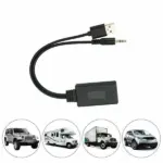 Bluetooth 5.0 USB and 3.5mm AUX Audio Receiver Adapter for Car and Speakers - Image 2