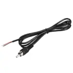 2 Pack 10 Foot RCA Male to Bare Wire Speaker Repair Cables 24AWG - Image 3