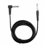 2 Pack 10 Foot 1/4 Inch Instrument Cables with Straight and Right Angle Plugs - Image 6