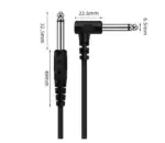 2 Pack 10 Foot 1/4 Inch Instrument Cables with Straight and Right Angle Plugs - Image 12