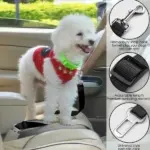 2 Pack Adjustable Pet Car Seat Belt Tethers for Dogs and Cats - Image 6