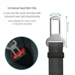 2 Pack Adjustable Pet Car Seat Belt Tethers for Dogs and Cats - Image 7