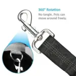 2 Pack Adjustable Pet Car Seat Belt Tethers for Dogs and Cats - Image 8