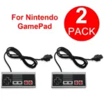 2 Pack Wired Controllers Compatible with Original Nintendo NES Console