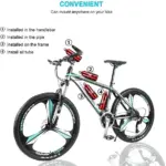 2 Pack Aluminum Bike Water Bottle Cages Lightweight Bicycle Bottle Holders - Image 3