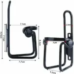 2 Pack Aluminum Bike Water Bottle Cages Lightweight Bicycle Bottle Holders - Image 8