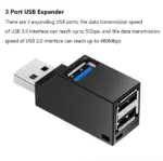 2 Pack 3 Port USB 3.0 Hubs High Speed Splitters for PC and Laptop - Image 15