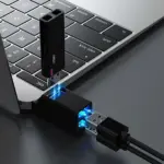 2 Pack 3 Port USB 3.0 Hubs High Speed Splitters for PC and Laptop - Image 3
