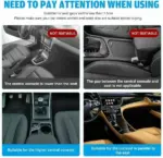2 Pack PU Leather Car Seat Gap Organizers with Cup and Phone Holders - Image 9