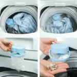 2 Pack Floating Laundry Lint and Pet Hair Catcher Filters for Washing Machines - Image 5