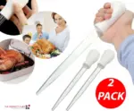 2 Pack 30mL Heat-Resistant Meat and Poultry Basters - Image 12