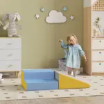 2 Piece Climb and Crawl Activity Play Set, Contemporary - Image 2