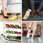 2 Pack Two Way Adjustable Wooden Shoe Stretchers for Men and Women - Image 7