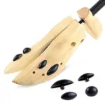 2 Pack Two Way Adjustable Wooden Shoe Stretchers for Men and Women - Image 8