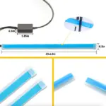 2 Pack 60cm White Amber Sequential LED DRL Turn Signal Strips - Image 10