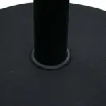 20" 55 lb Outdoor Patio Round Cement Umbrella Stand Base for the Deck or Porch with Variable Umbrella Hole - Image 7