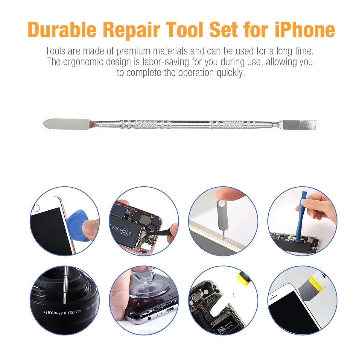 20 Piece Phone Screen Opening and Repair Tool Kit Compatible with iPhone and iPad