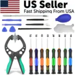 20 Piece Phone Screen Opening and Repair Tool Kit Compatible with iPhone and iPad
