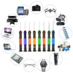 20 Piece Phone Screen Opening and Repair Tool Kit Compatible with iPhone and iPad - Image 3