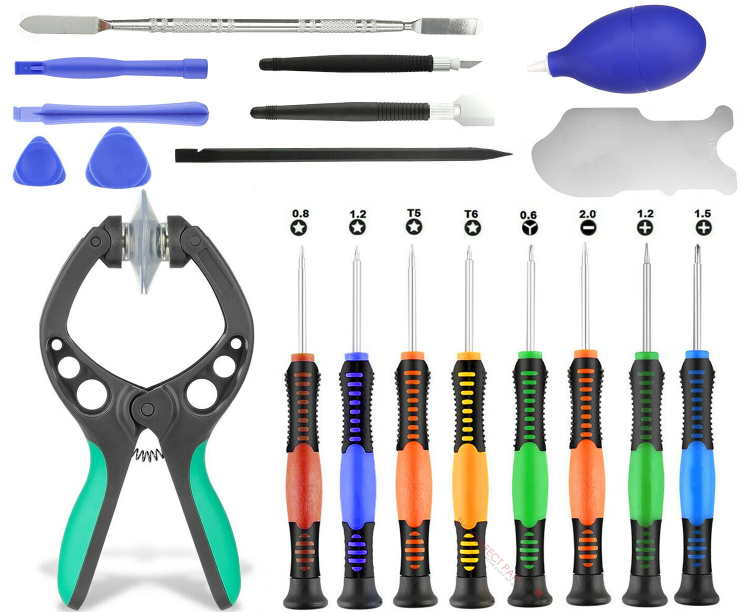 20 Piece Phone Screen Opening and Repair Tool Kit Compatible with iPhone and iPad