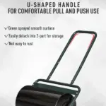 Outsunny 20-Inch Lawn Roller Push/Tow Behind Filled with Water or Sand for Garden Sod Flattening - Image 7