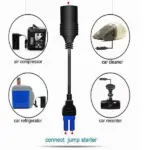 20000mAh 400A Peak 12V Car Jump Starter with Power Bank and LED Light - Image 5
