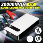 20000mAh 400A Peak 12V Car Jump Starter with Power Bank and LED Light - Image 7