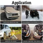 20000mAh 400A Peak 12V Car Jump Starter with Power Bank and LED Light - Image 11