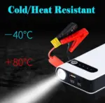 20000mAh 400A Peak 12V Car Jump Starter with Power Bank and LED Light - Image 17
