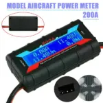 200A DC Watt Meter Power Analyzer with LCD for RC Battery and Solar - Image 13