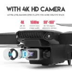 Foldable WiFi FPV Drone with 4K Front Camera Optical Flow and 4 Batteries - Image 7