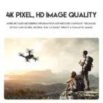 Foldable WiFi FPV Drone with 4K Front Camera Optical Flow and 4 Batteries - Image 8